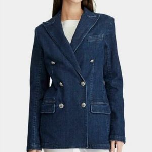 Ralph Lauren Denim Blazer | Bloomingdale's Size 2